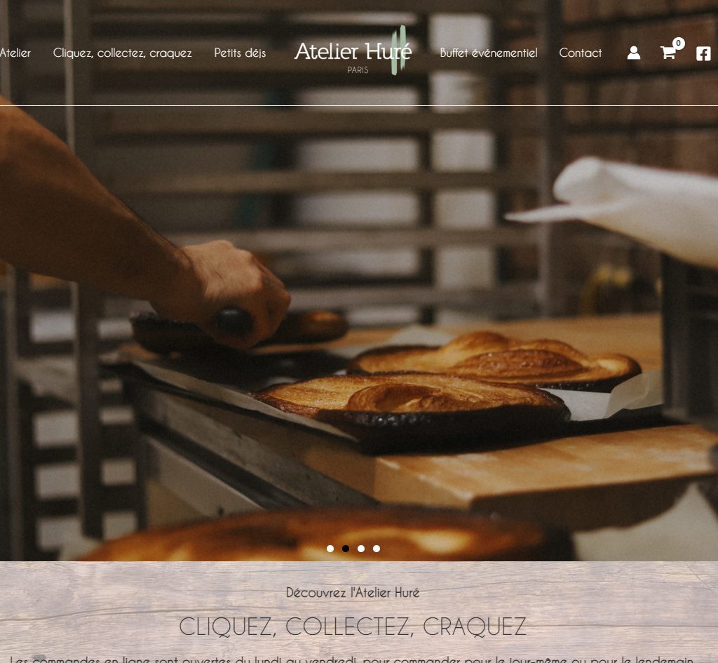 Site e-commerce Atelier Huré
