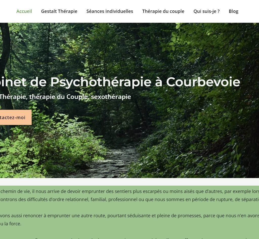 Site vitrine Isabelle Bertrand